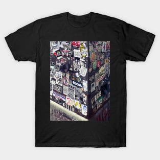 NYC Street Sticker Art T-Shirt